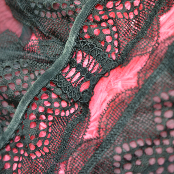 NWT SET of 2 Victoria's Secret Bralette and Panty siz M Bra Lace Black Xmas GIFT - Picture 6 of 9